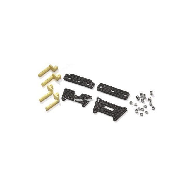 18XXL Carbon Shock Absorber Mounting Kit for Carson 500405035