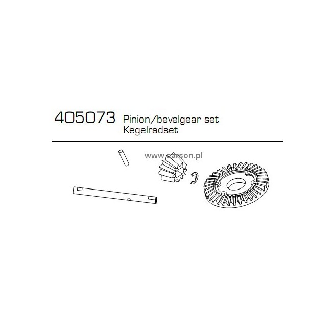 Differentialzahnräder-Set Carson 500405073