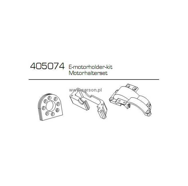 Motorhalterung - Set Carson 500405074