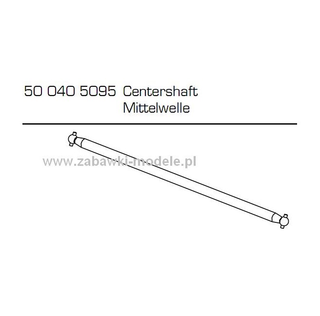 Steel Drive Shaft Kit for Carson CE-10 - 500405095