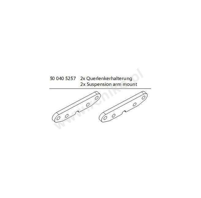 Carson 500405257 Suspension Arm Mount for FY5