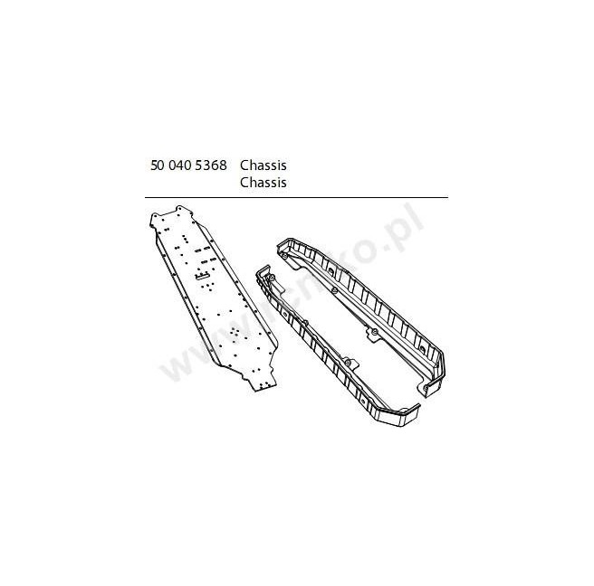 Chassis Plate with Side Guards for Carson FY5