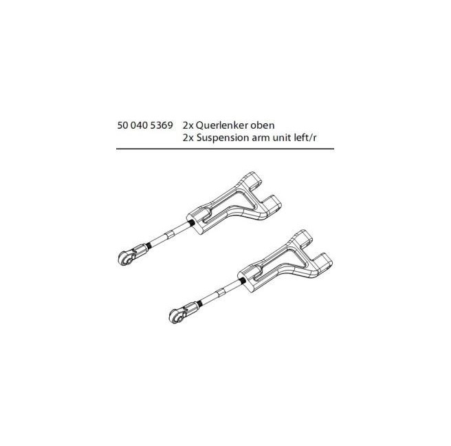 Upper Control Arms for Carson FY5 (2-pack)
