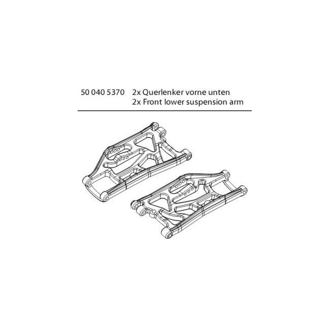 Lower Front Suspension Arms (2) for Carson FY5