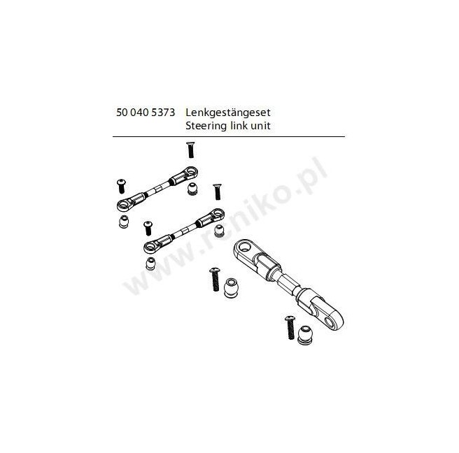 FY5 Lenkhebel - Set Carson 500405373