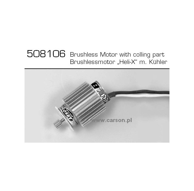 Heli-X Bluster Brushless Electric Motor 500508106