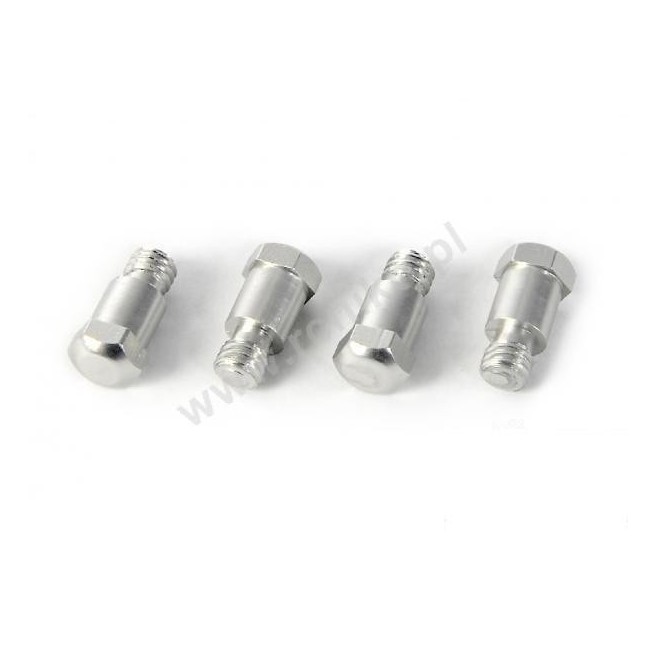 Aluminum Steering Knuckle Screws (4) for Tamiya CC-01