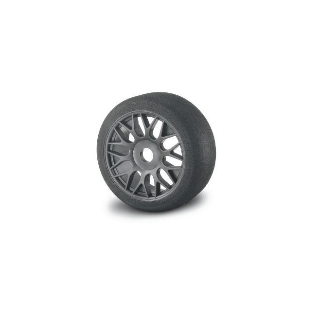 1:8 Scale SuperScale Black Micro Foam Wheels 41x100 Carson 500054148