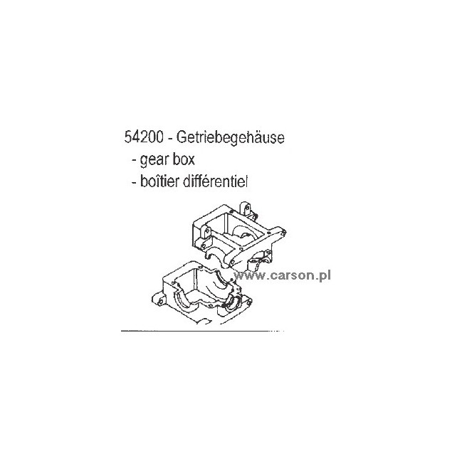 Carson 500054200 Gearbox Casing