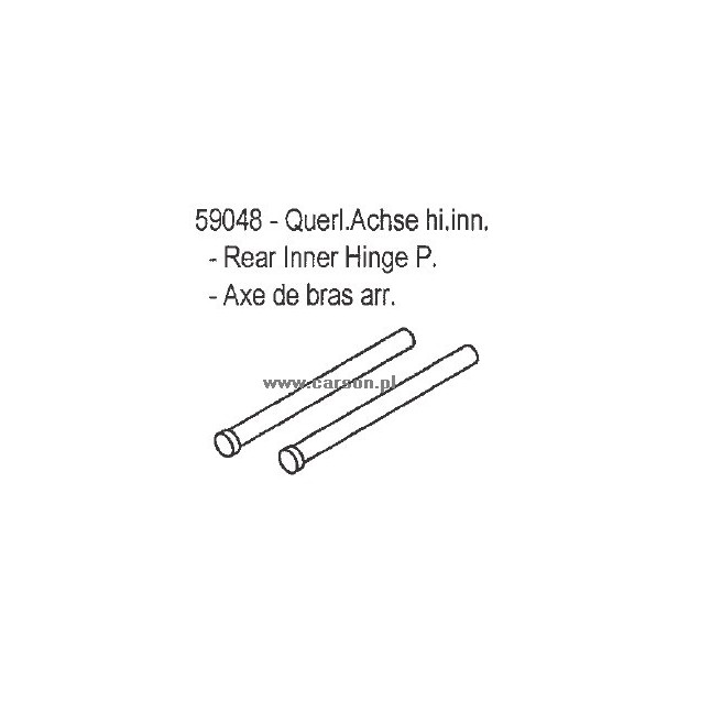 Rear Suspension Arm Pins for Carson 500059048