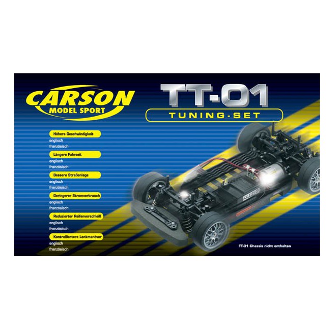 TT-01 Tuning Set Tamiya Carson 500059276 - Leistungssteigerungsset