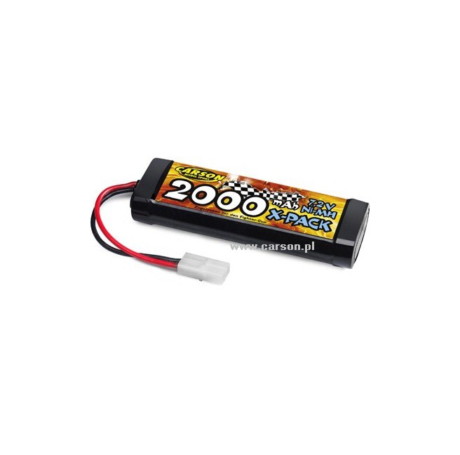 7.2V 2000mAh NiMH X-Pack Rechargeable Battery