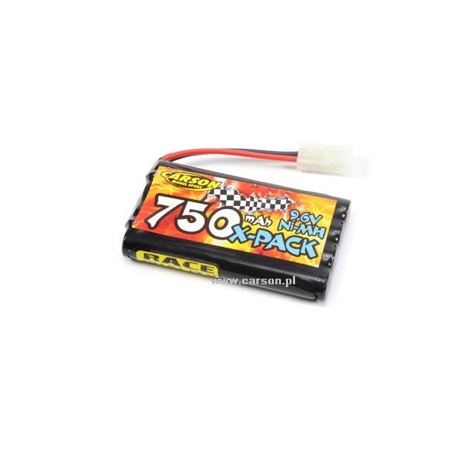 9.6V 750mAh NiMh X-Pack Battery by Carson 500608057