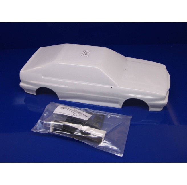 Audi Quattro Gr. 4 White Body Shell 1:10 Scale Kit by Carson