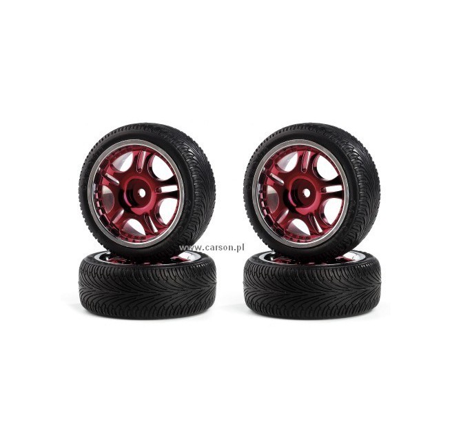 1:10 25mm Deep Star Rot (4) Carson 500900009