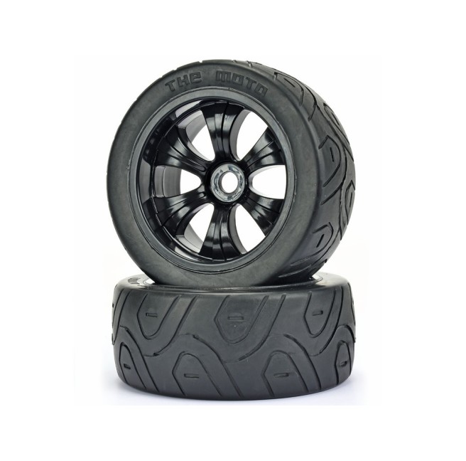 1:8 Truggy Street Black Wheels (2 pcs)