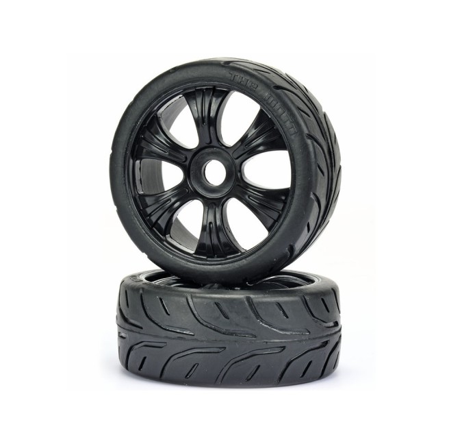 1:8 Buggy Street Black Wheels (Set of 2) by Carson