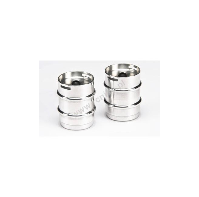 Aluminum Barrels with Handles (Set of 2)