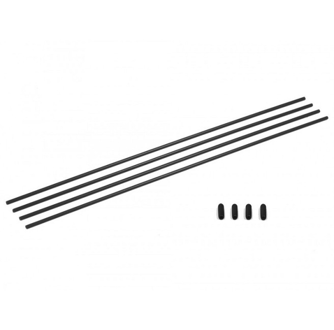 Black Antenna Tubes 4-Pack by Carson