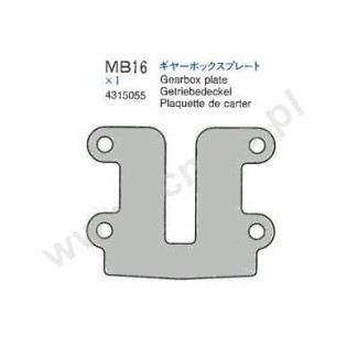 Tamiya 14315055 TL-01 Płyta przekładni - foto 1